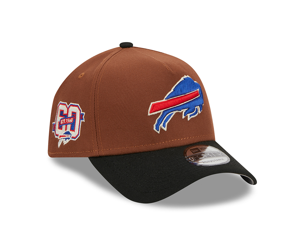 New Era Buffalo Bills 60th Anniversary Harvest Two Tone 9Forty A Frame Snapback Gorra