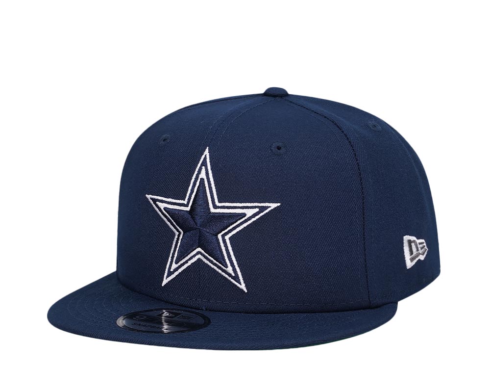 New Era Dallas Cowboys Navy Throwback Edition 9Fifty Snapback Gorra