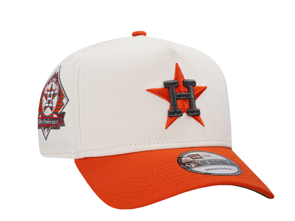 New Era Houston Astros 25th Anniversary Chrome Edition A Frame Snapback Gorra