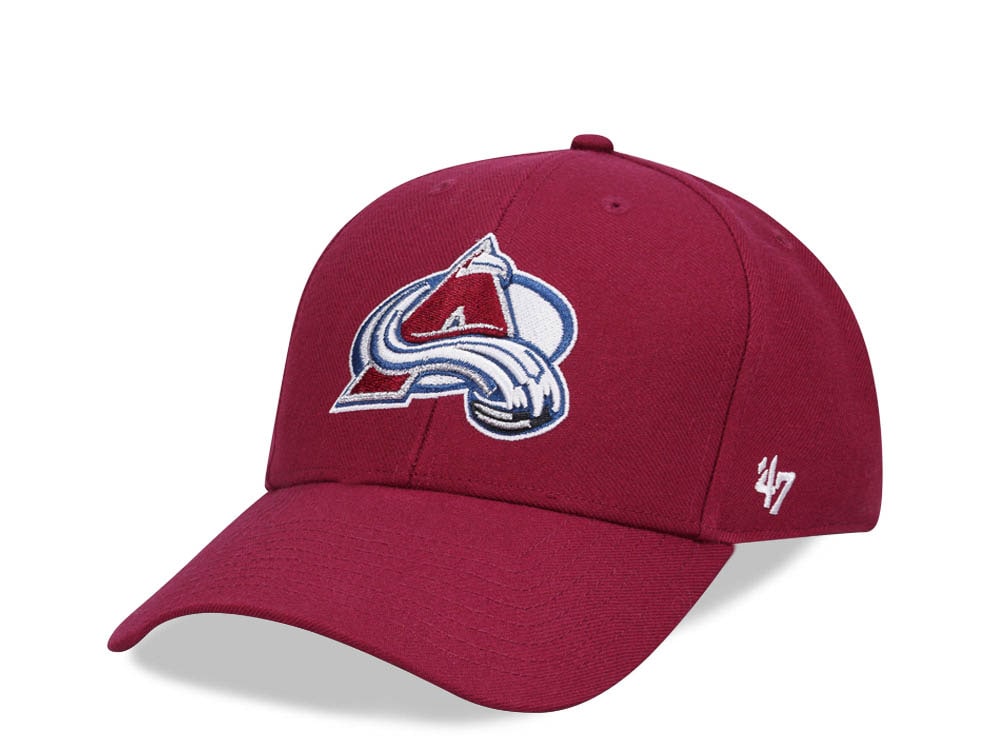 47Brand Colorado Avalanche Cardinal Ballpark MVP Snapback Gorra