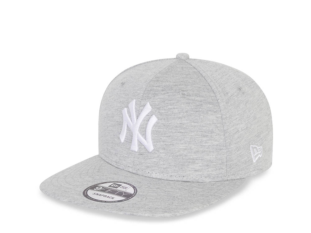 New Era New York Yankees Light Gray 9Fifty Snapback Gorra