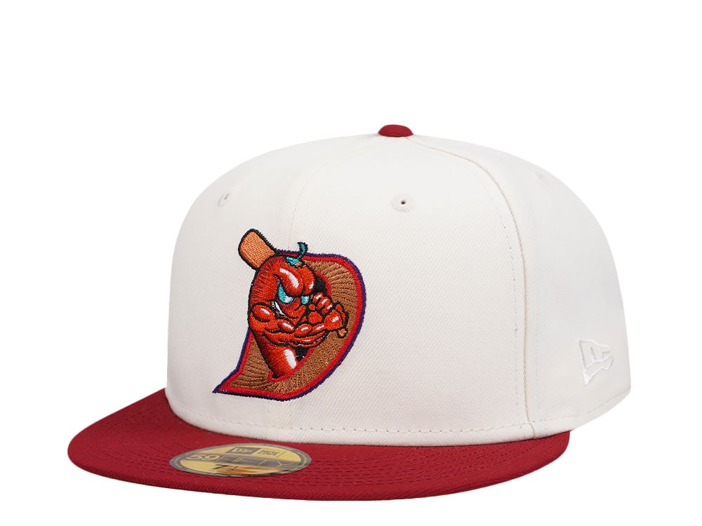 New Era El Paso Diablos Chili Chrome Two Tone Edition 59Fifty Fitted Gorra