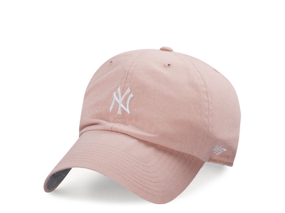 47Brand New York Yankees Dusty Mauve Base Runner Clean up Strapback Gorra