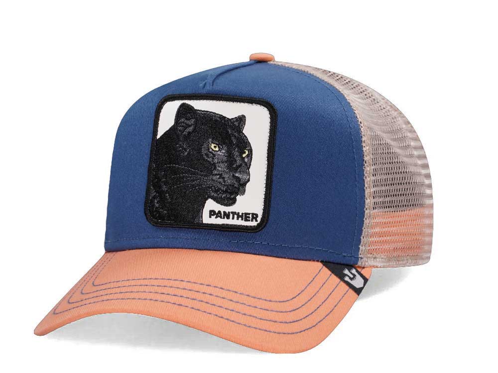 Goorin Bros Panther Blue Two Tone Trucker Snapback Gorra