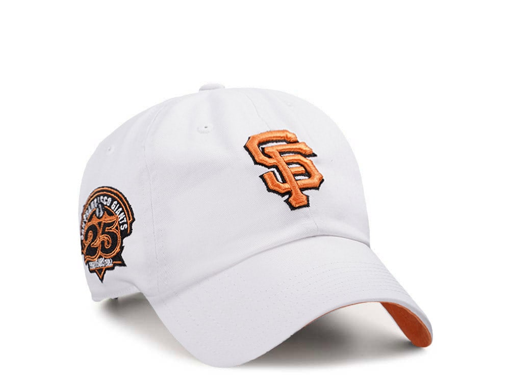 47Brand San Francisco Giants White Clean up Strapback Gorra