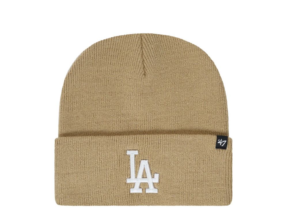 47Brand Los Angeles Dodgers Khaki Haymaker Gorra