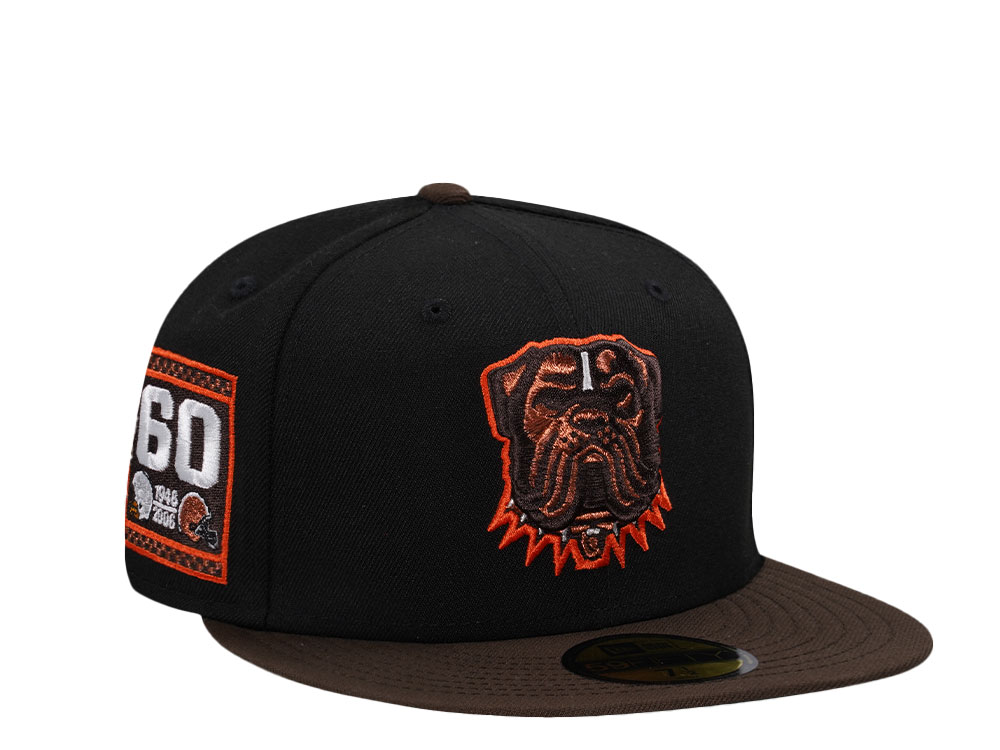 New Era Cleveland Browns 60th Anniversary Throwback Two Tone Edition 59Fifty Fitted Gorra