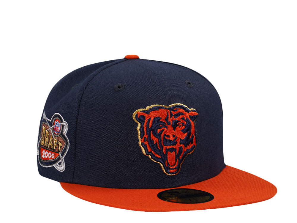 New Era Chicago Bears Draft 2000 Legends Two Tone Edition 59Fifty Fitted Gorra