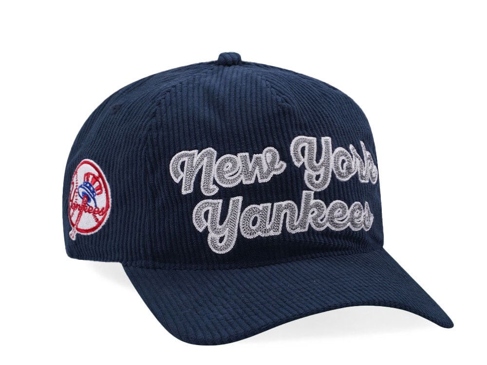 47Brand New York Yankees Navy Chainscript 47 Hitch Snapback Gorra