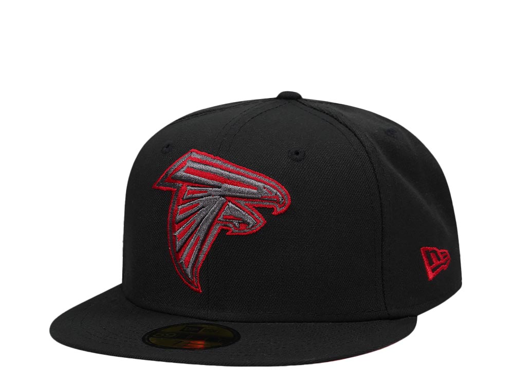 New Era Atlanta Falcons Black in Black Classic Edition 59Fifty Fitted Gorra