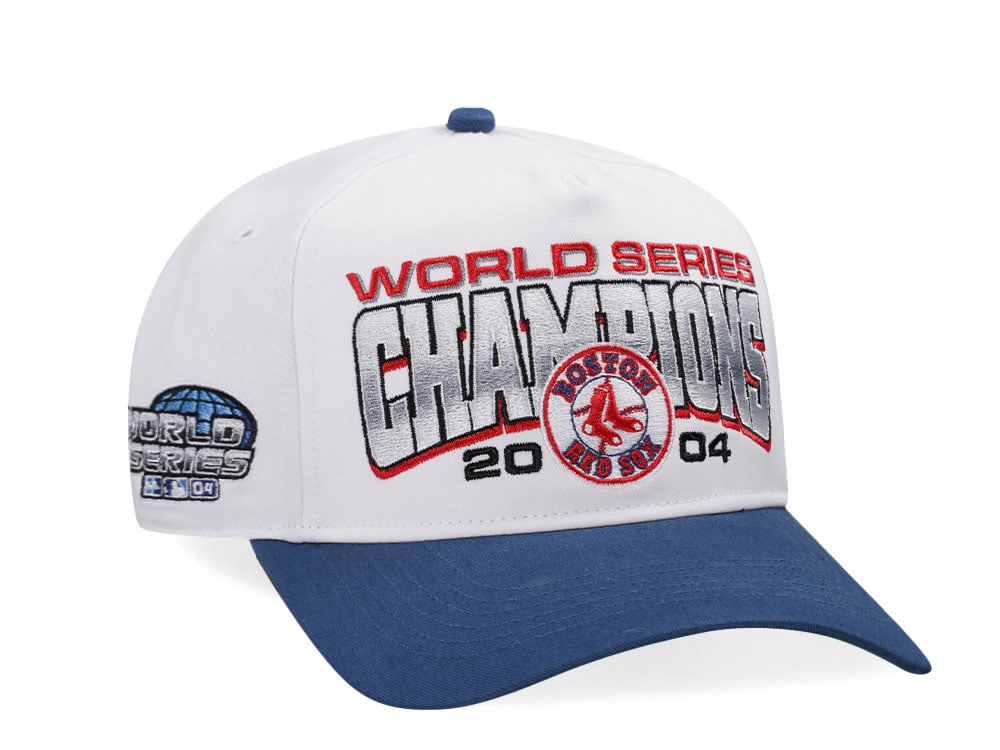 47Brand Boston Red Sox World Series 2004 White Arch Champions Hitch Snapback Gorra