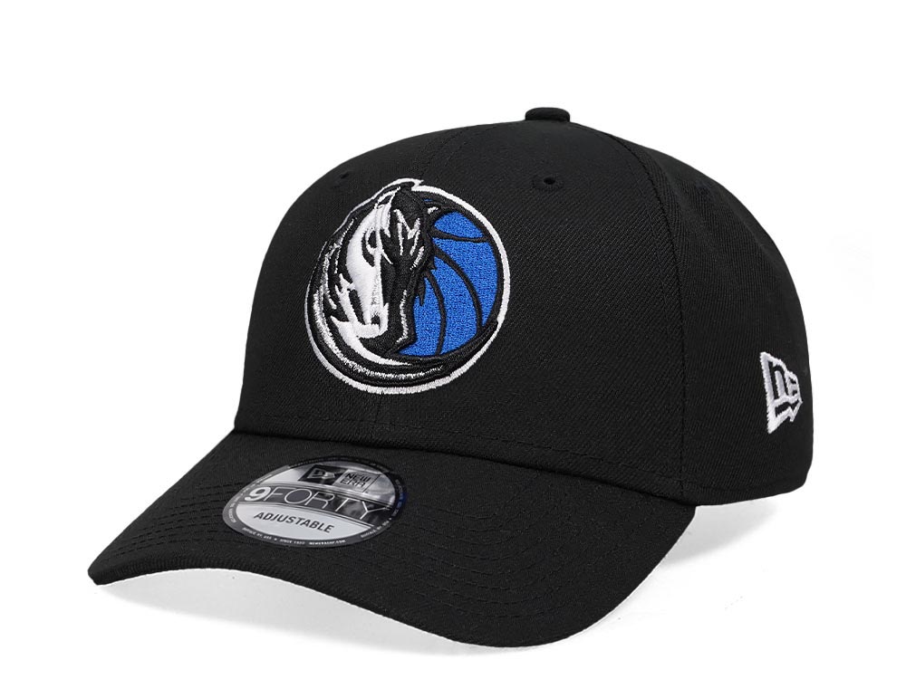 New Era Dallas Mavericks Black 9Forty Snapback Gorra