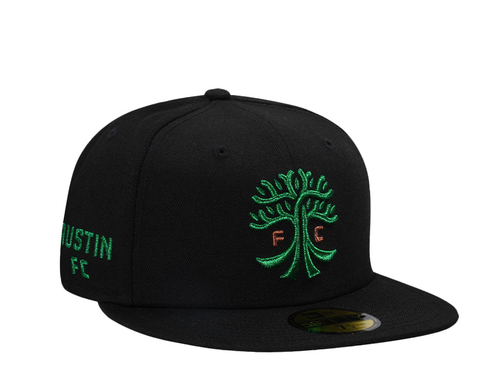 New Era Austin FC Black Metallic Edition 59Fifty Fitted Gorra