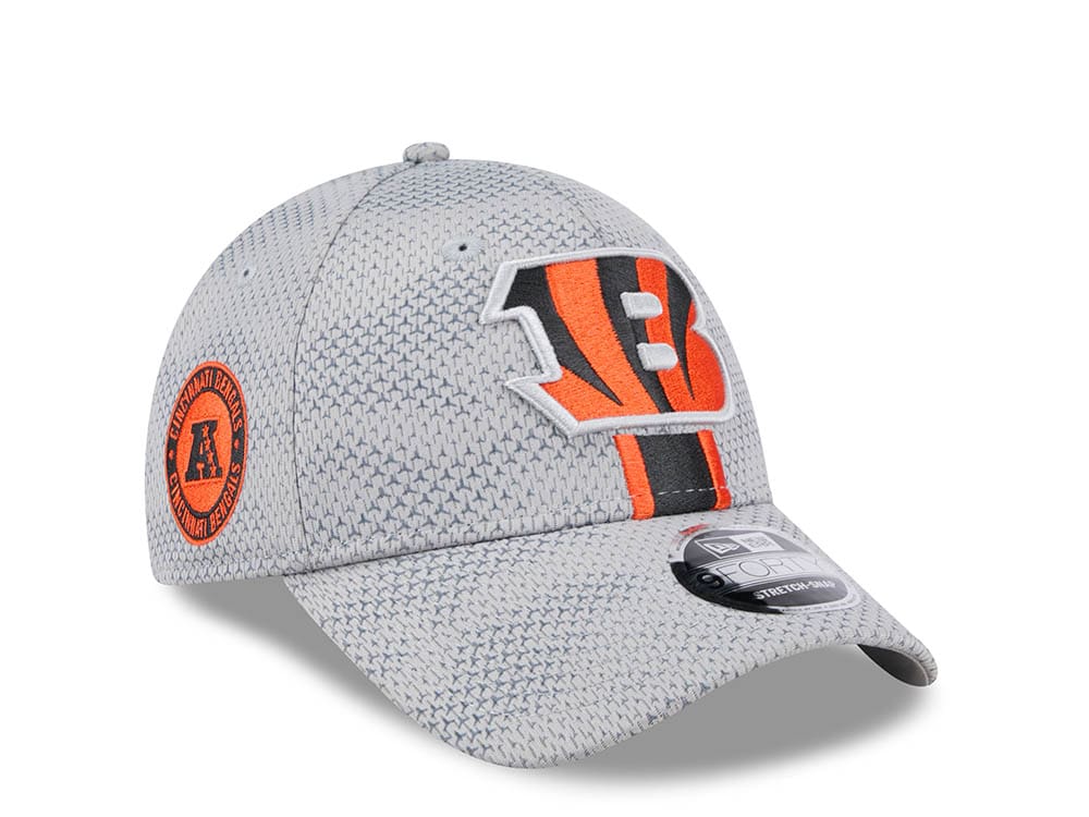 New Era Cincinnati Bengals Sideline 2024 9Forty Stretch Snapback Casquette