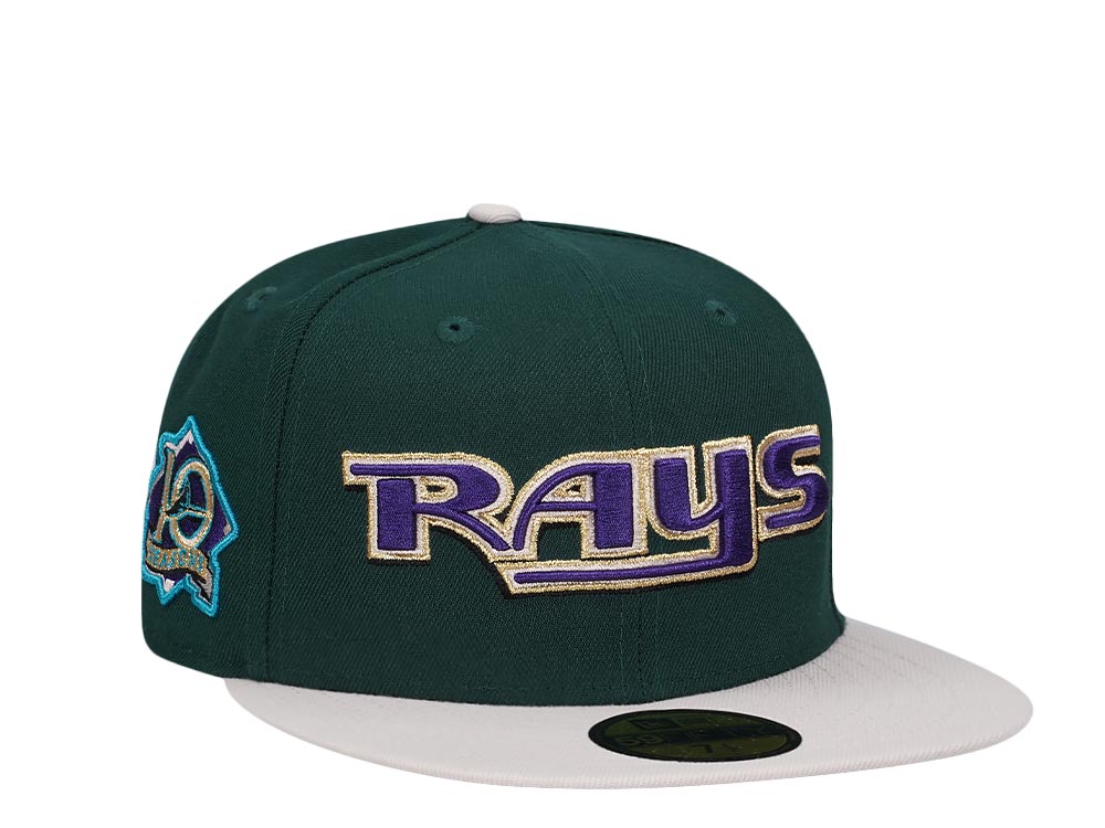 New Era Tampa Bay Rays 10 Seasons Color Flip Two Tone Edition 59Fifty Fitted Gorra