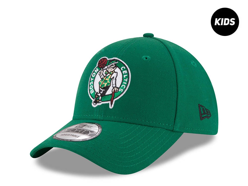 New Era Boston Celtics The League Green Kids 9Forty Strapback Gorra