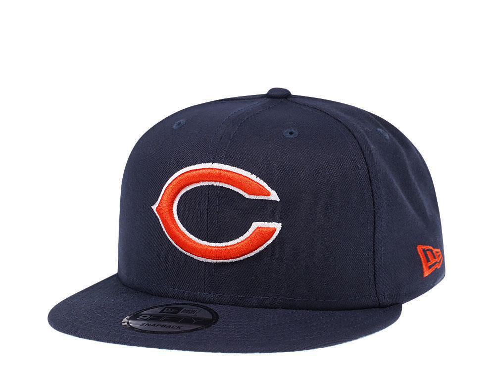 New Era Chicago Bears Classic Navy Edition 9Fifty Snapback Gorra