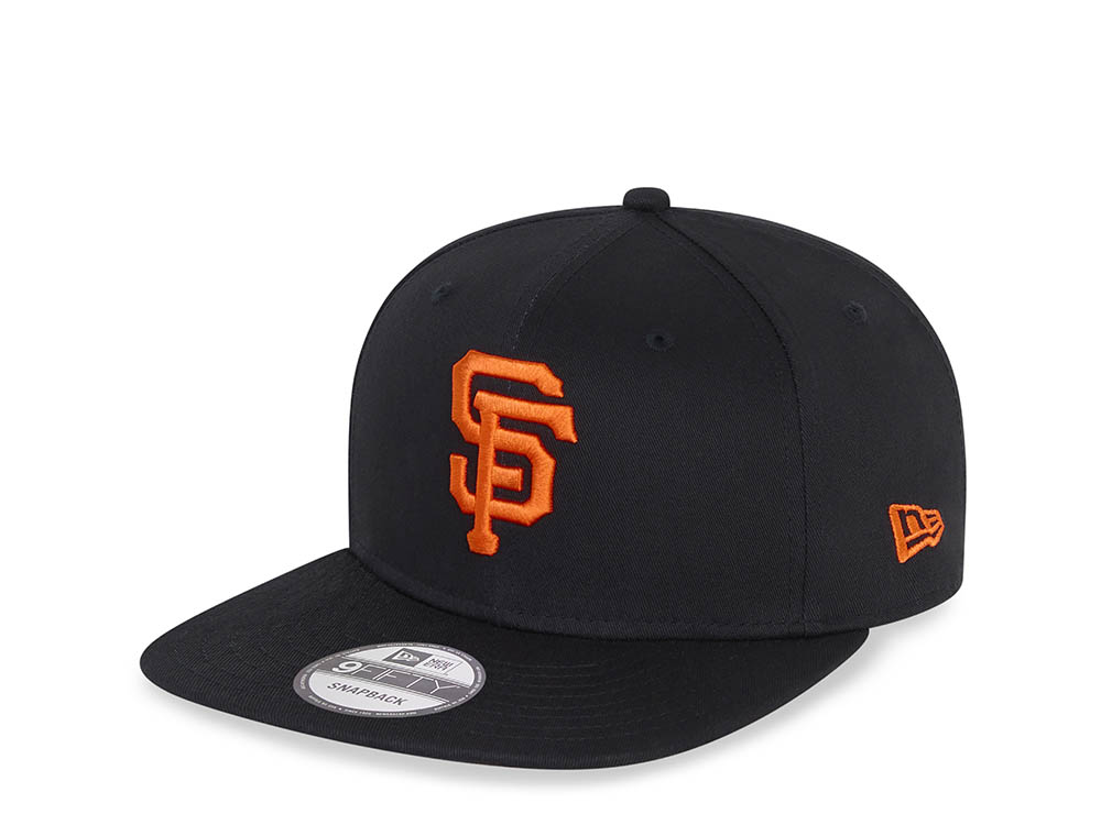 New Era San Francisco Giants Black 9Fifty Snapback Gorra