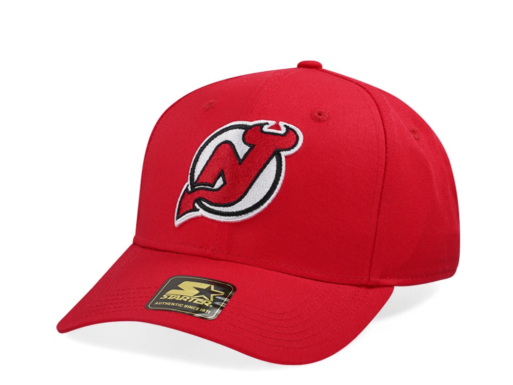 Starter New Jersey Devils Score Cotton Twill Curved Snapback Gorra