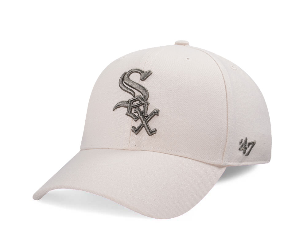 47Brand Chicago White Sox Natural MVP Snapback Gorra