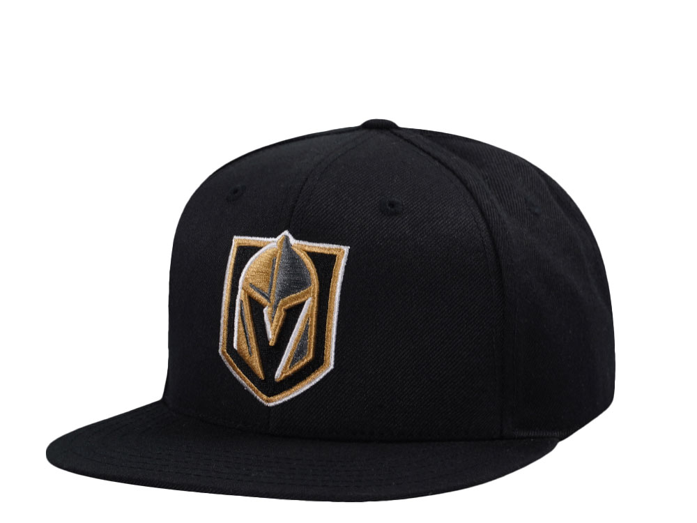 American Needle Vegas Golden Knights Black Snapback Gorra