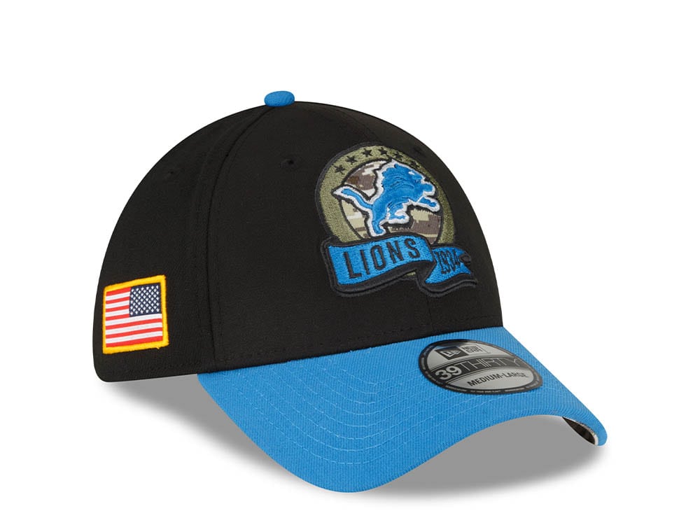 New Era Detroit Lions Salute to Service 2022 39Thirty Stretch Gorra