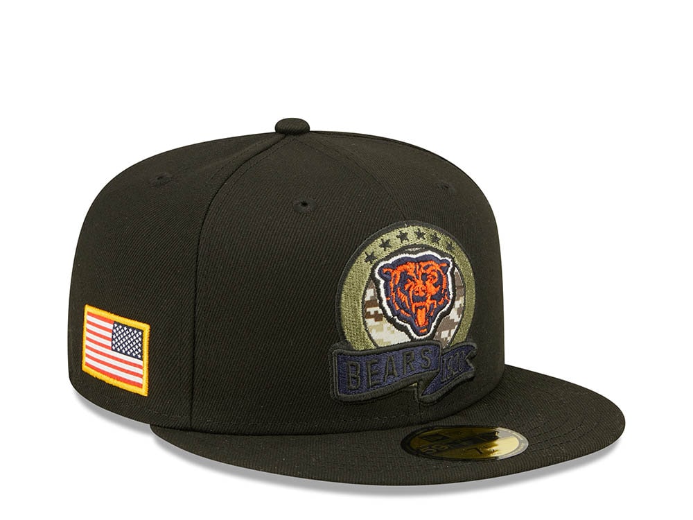 New Era Chicago Bears Salute to Service 2022 Fitted 59Fifty Gorra