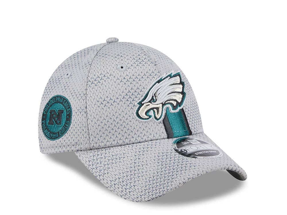 New Era Philadelphia Eagles Sideline 2024 9Forty Stretch Snapback Casquette