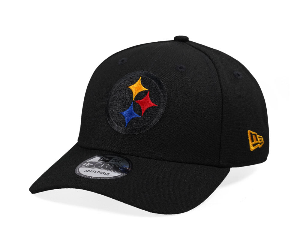 New Era Pittsburgh Steelers Black Edition 9Forty Snapback Gorra