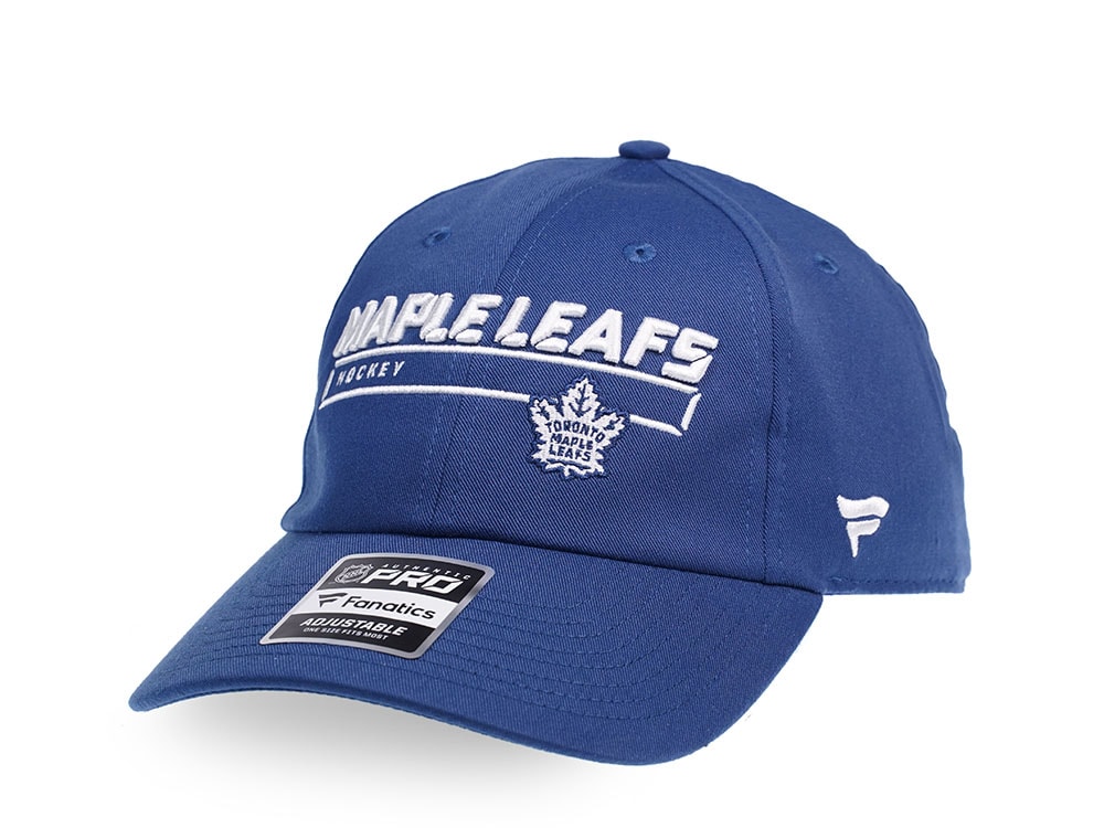 Fanatics Toronto Maple Leafs Authentic Pro Rinkside Adjustable Strapback Gorra