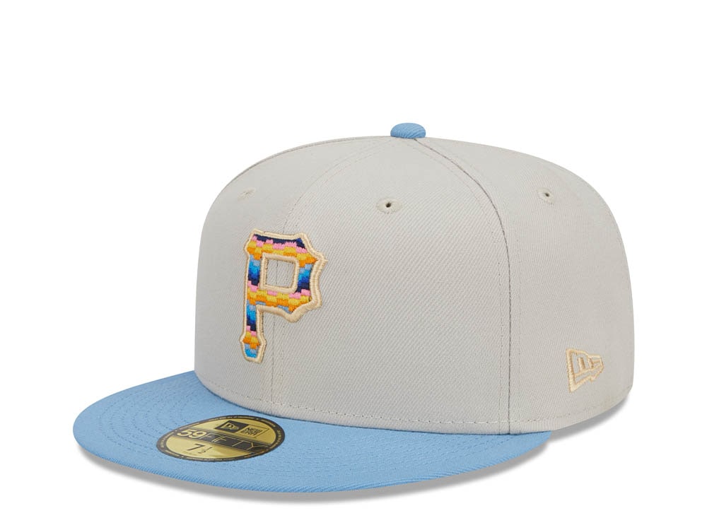 New Era Pittsburgh Pirates Beachfront Stone Two Tone Edition 59Fifty Fitted Gorra