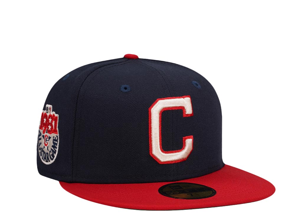 New Era Cleveland Indians All Star Game 1981 Prime Two Tone Throwback Edition 59Fifty Fitted Gorra