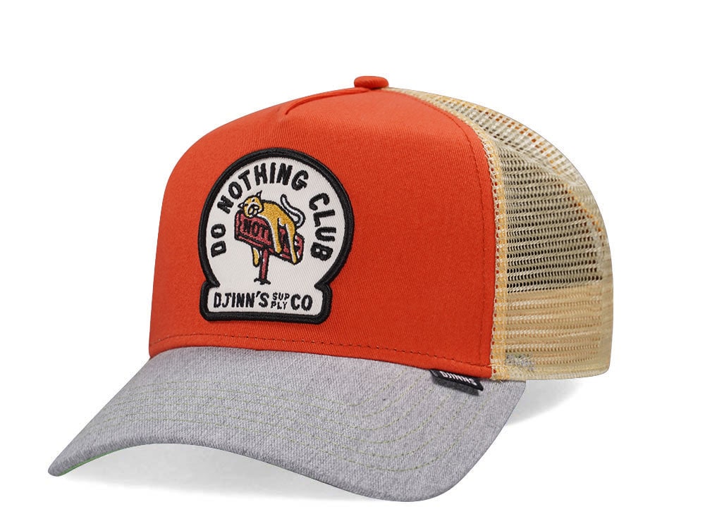 Djinns Do Nothing Club Multicolor Trucker Snapback Gorra