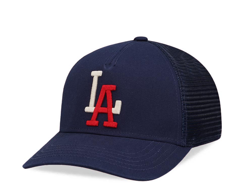 American Needle Los Angeles Angels Archive Valin Trucker Snapback Gorra