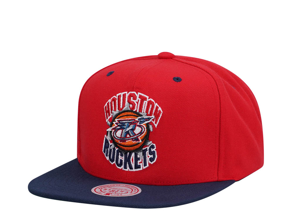 Mitchell & Ness Houston Rockets Breakthrough Two Tone Snapback Gorra