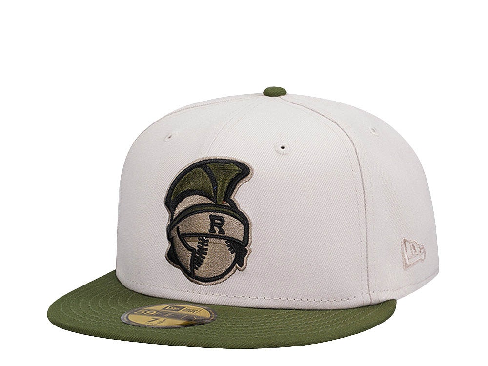 New Era Rome Braves Alpine Chrome Two Tone Edition 59Fifty Fitted Gorra