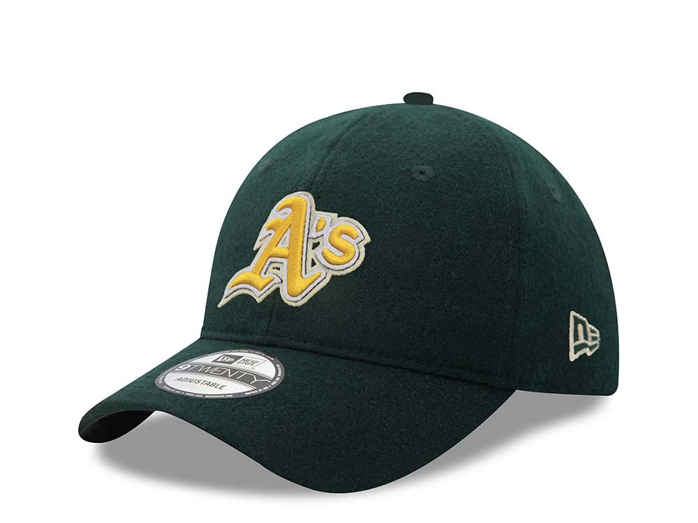 New Era Oakland Athletics Melton Green 9Twenty Snapback Gorra