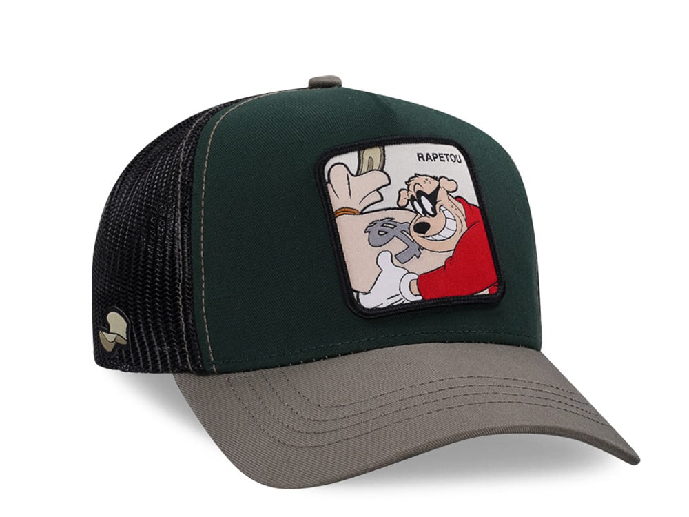 Capslab Disney Rapetou Green Grey Trucker Snapback Gorra