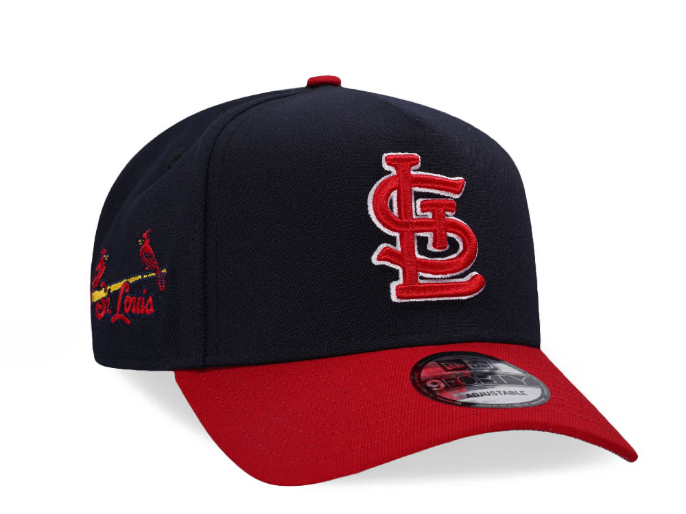 New Era St. Louis Cardinals Navy Two Tone  9Forty A Frame Snapback Gorra