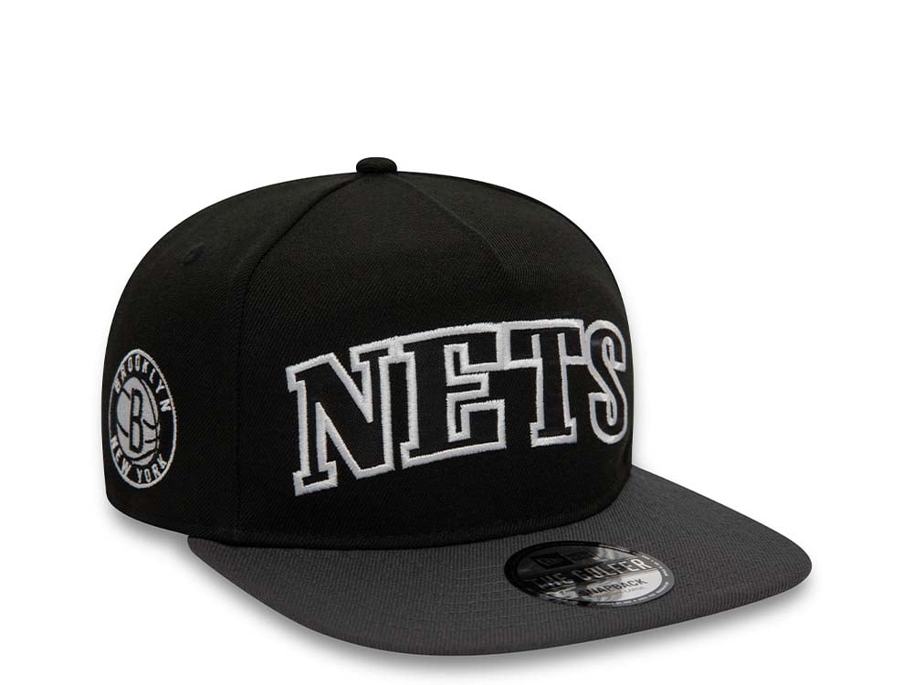 New Era Brooklyn Nets Two Tone A Frame Golfer Snapback Gorra