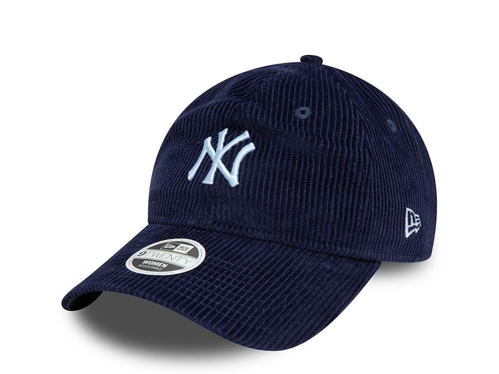 New Era New York Yankees Corduroy Navy Womens 9Twenty Snapback Gorra