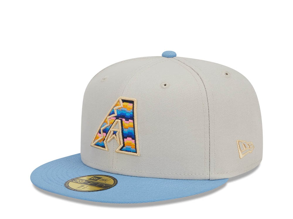 New Era Arizona Diamondbacks Beachfront Stone Two Tone Edition 59Fifty Fitted Gorra