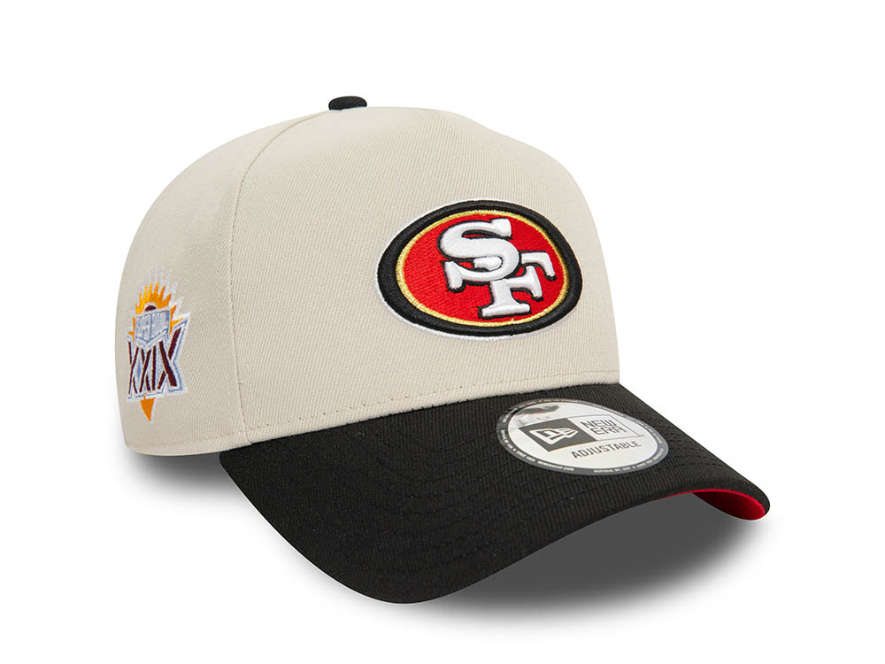 New Era San Francisco 49ers Super Bowl XXIX Chrome Two Tone A Frame Snapback Gorra