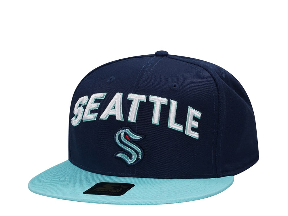 Starter Seattle Kraken Faceoff Two Tone Snapback Gorra