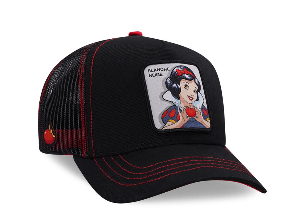 Capslab Disney Snow White Black Trucker Snapback Gorra