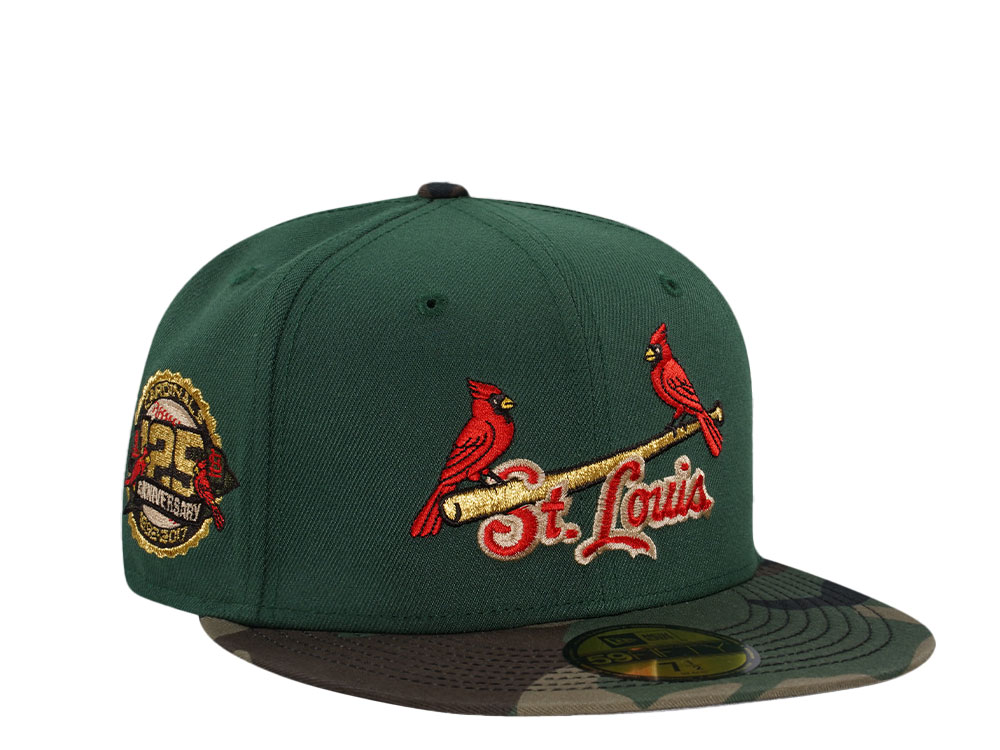 New Era St. Louis Cardinals 125th Anniversary Camo Two Tone Edition 59Fifty Fitted Gorra