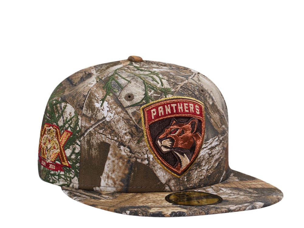 New Era Florida Panthers 20th Anniversary Realtree Prime Edition 59Fifty Fitted Gorra