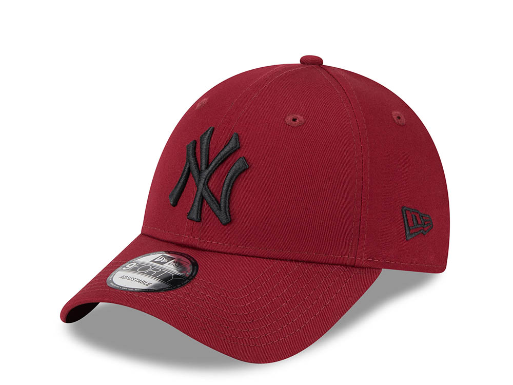 New Era New York Yankees Essential League Red 9Forty Strapback Gorra