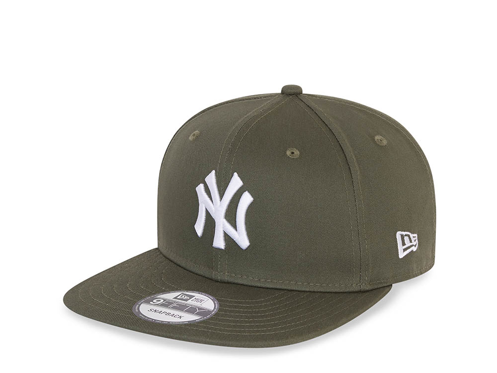 New Era New York Yankees Olive 9Fifty Snapback Gorra