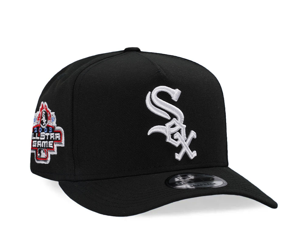 New Era Chicago White Sox All Star Game 2003 Black Classic A Frame 9Fifty Snapback Gorra